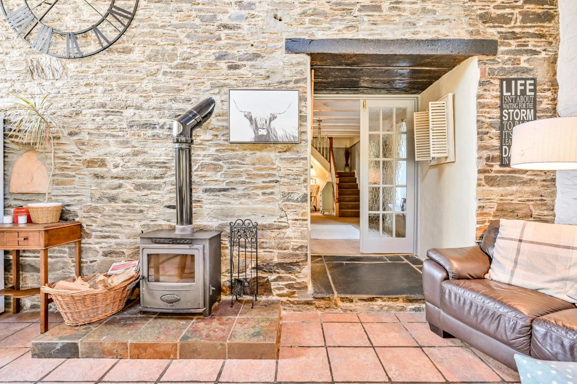 Polean Farm Cottages - With Free Animal Feeding And Pony Rides And Free Access To A Nearby Pool Looe Pokoj fotografie